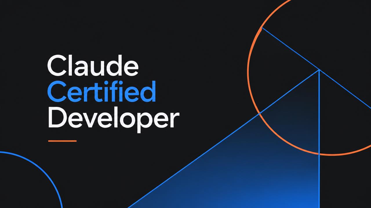 Claude Certified Developer course cover